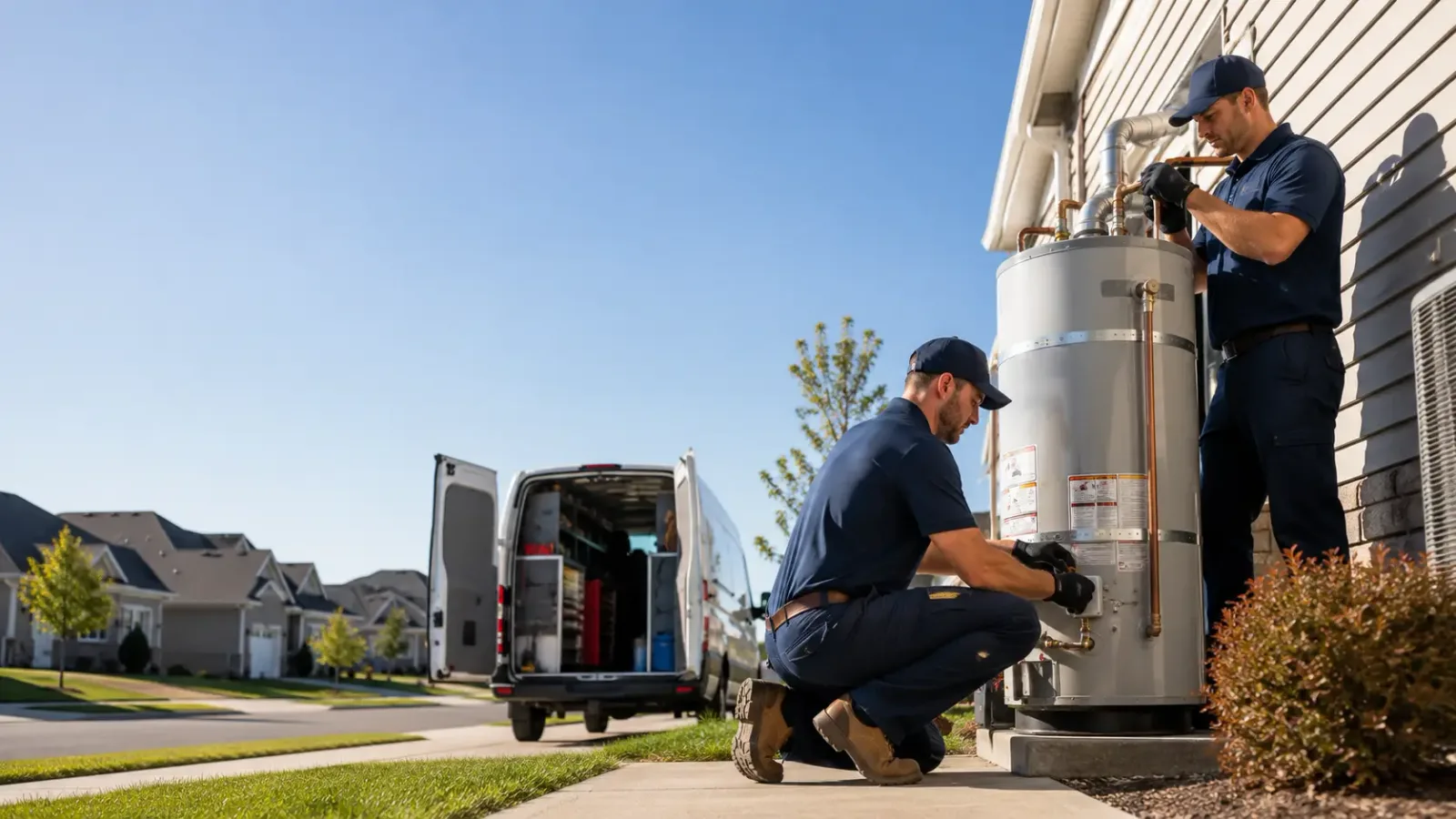 Water Heater Installation in Del Valle, TX